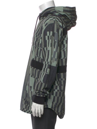 Givenchy Printed V-Neck Hoodie