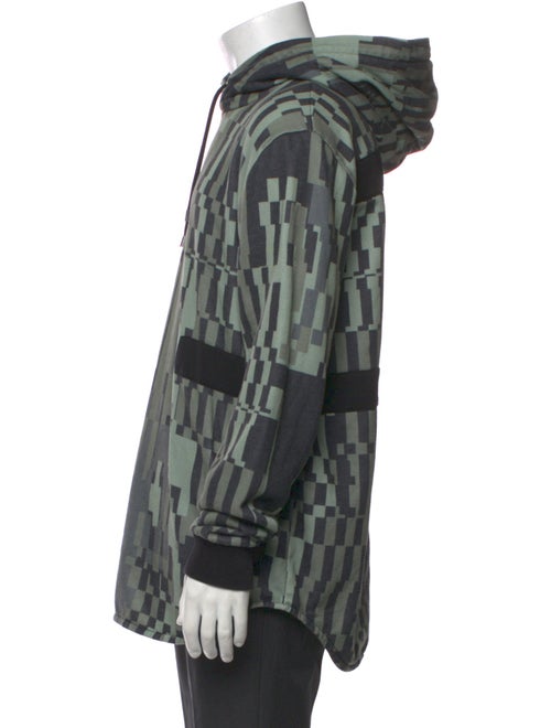 Givenchy Printed V-Neck Hoodie