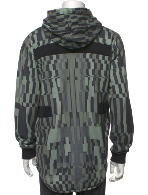 Givenchy Printed V-Neck Hoodie