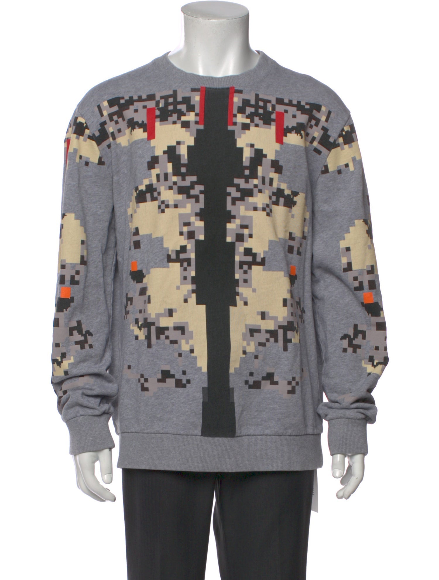 Givenchy Printed Crew Neck Pullover