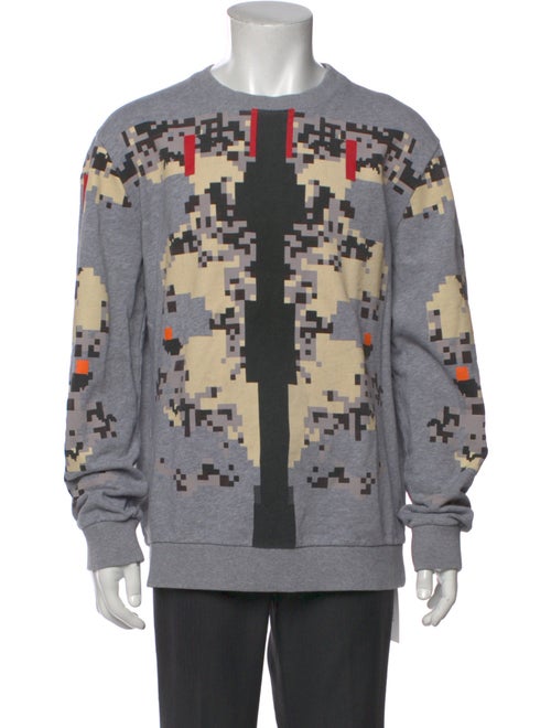 Givenchy Printed Crew Neck Pullover