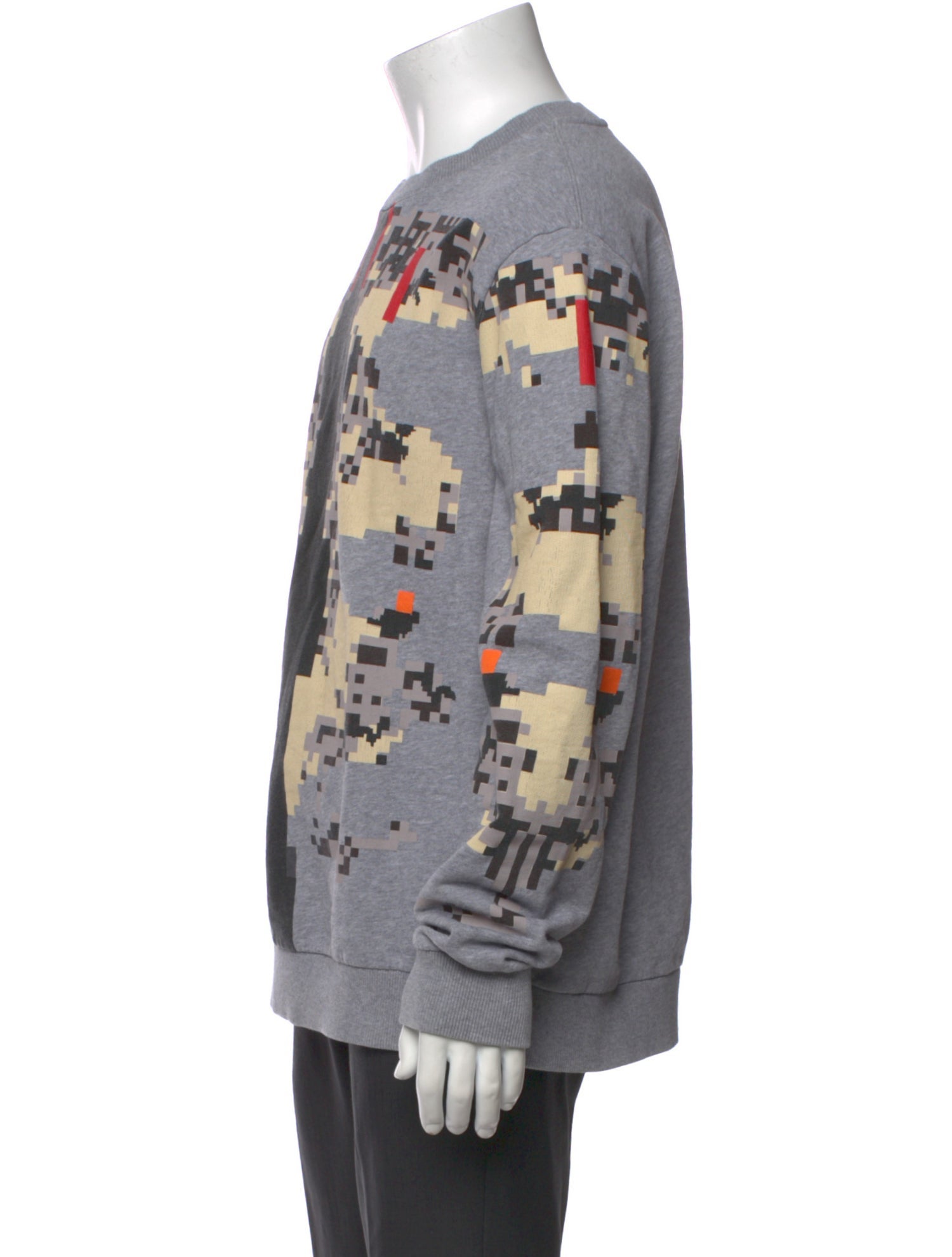 Givenchy Printed Crew Neck Pullover