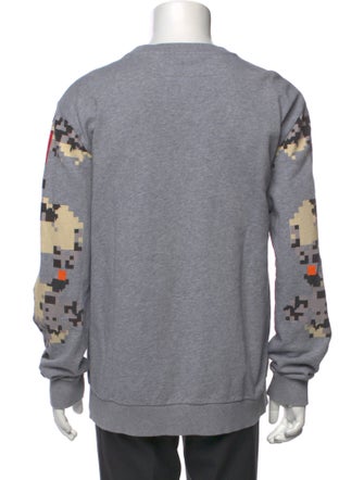 Givenchy Printed Crew Neck Pullover