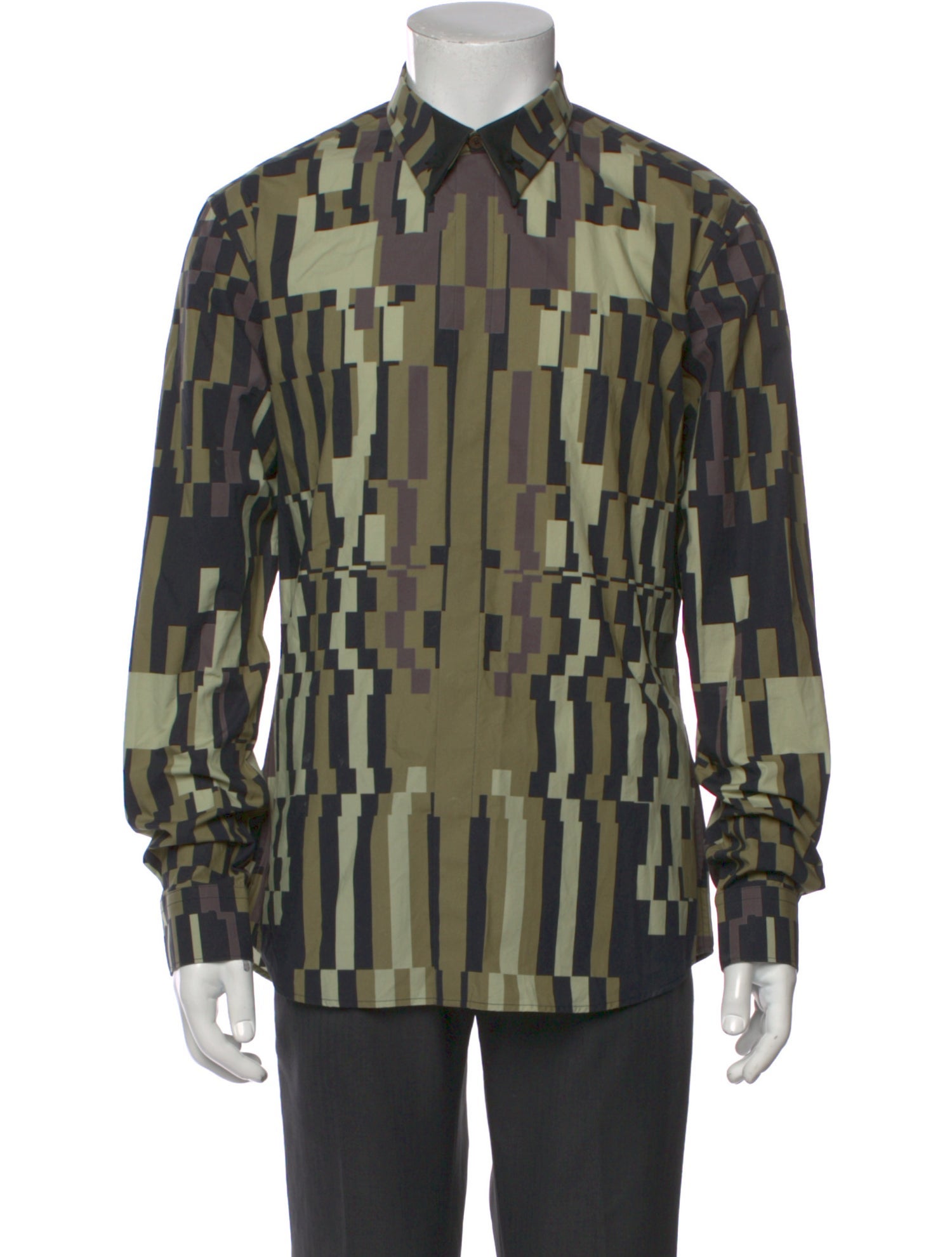 Givenchy Striped Long Sleeve Shirt