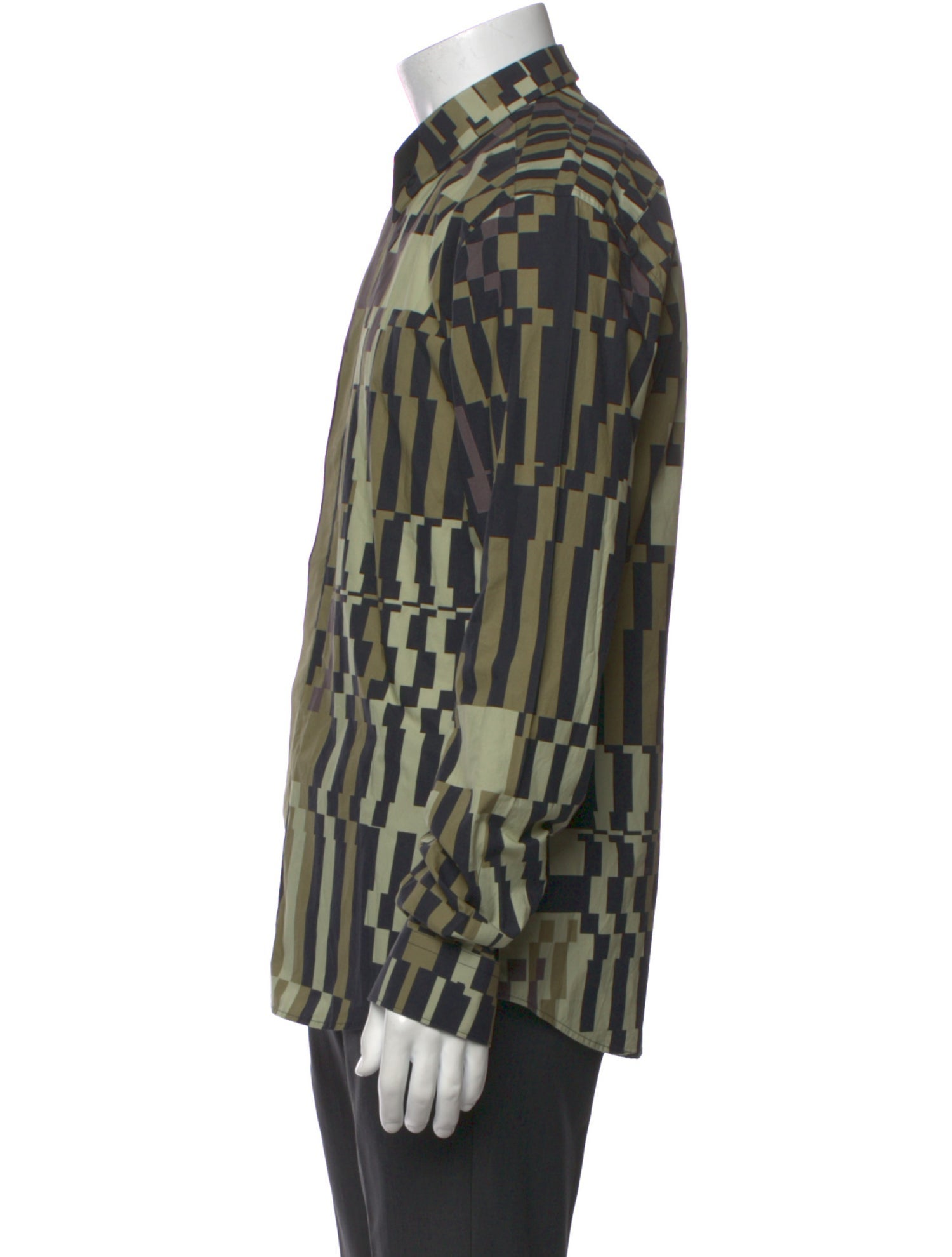 Givenchy Striped Long Sleeve Shirt