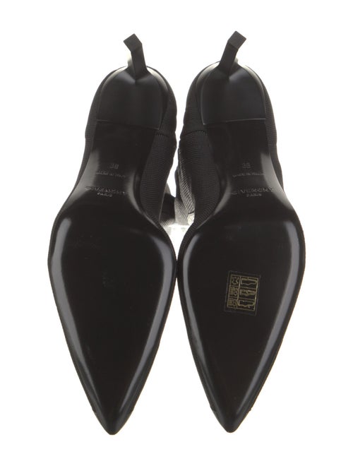 Givenchy Nylon Animal Print Lace-Up Boots