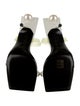 Givenchy Leather Crystal Embellishments Slingback Sandals