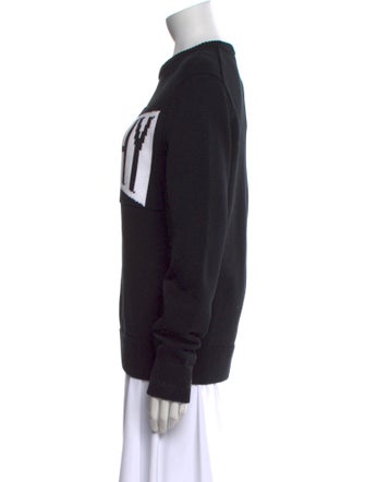 Givenchy Graphic Print Crew Neck Sweater