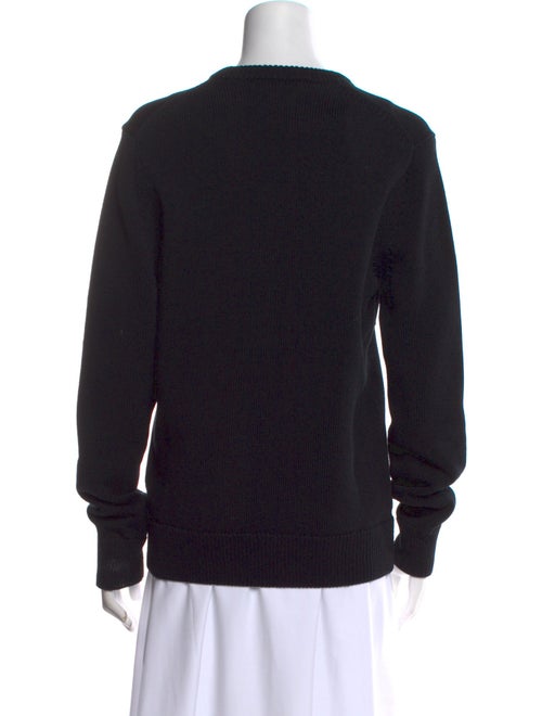 Givenchy Graphic Print Crew Neck Sweater