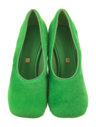 Givenchy Ponyhair Printed Pumps