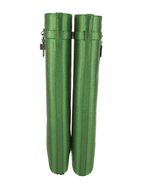 Givenchy Satin Animal Print Rain Boots