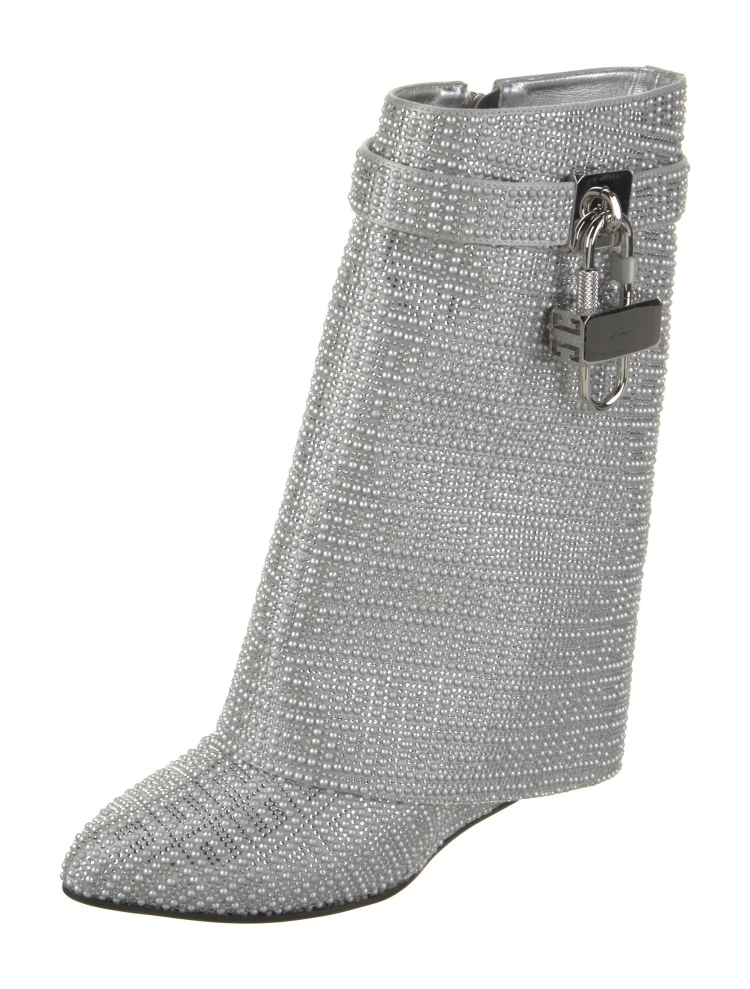 Givenchy Satin Printed Rain Boots