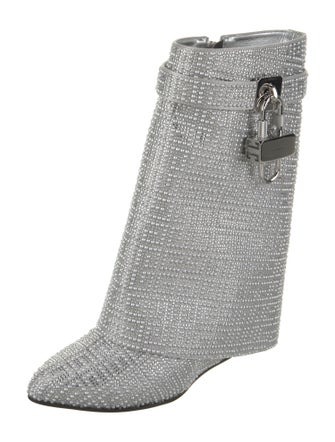 Givenchy Satin Printed Rain Boots