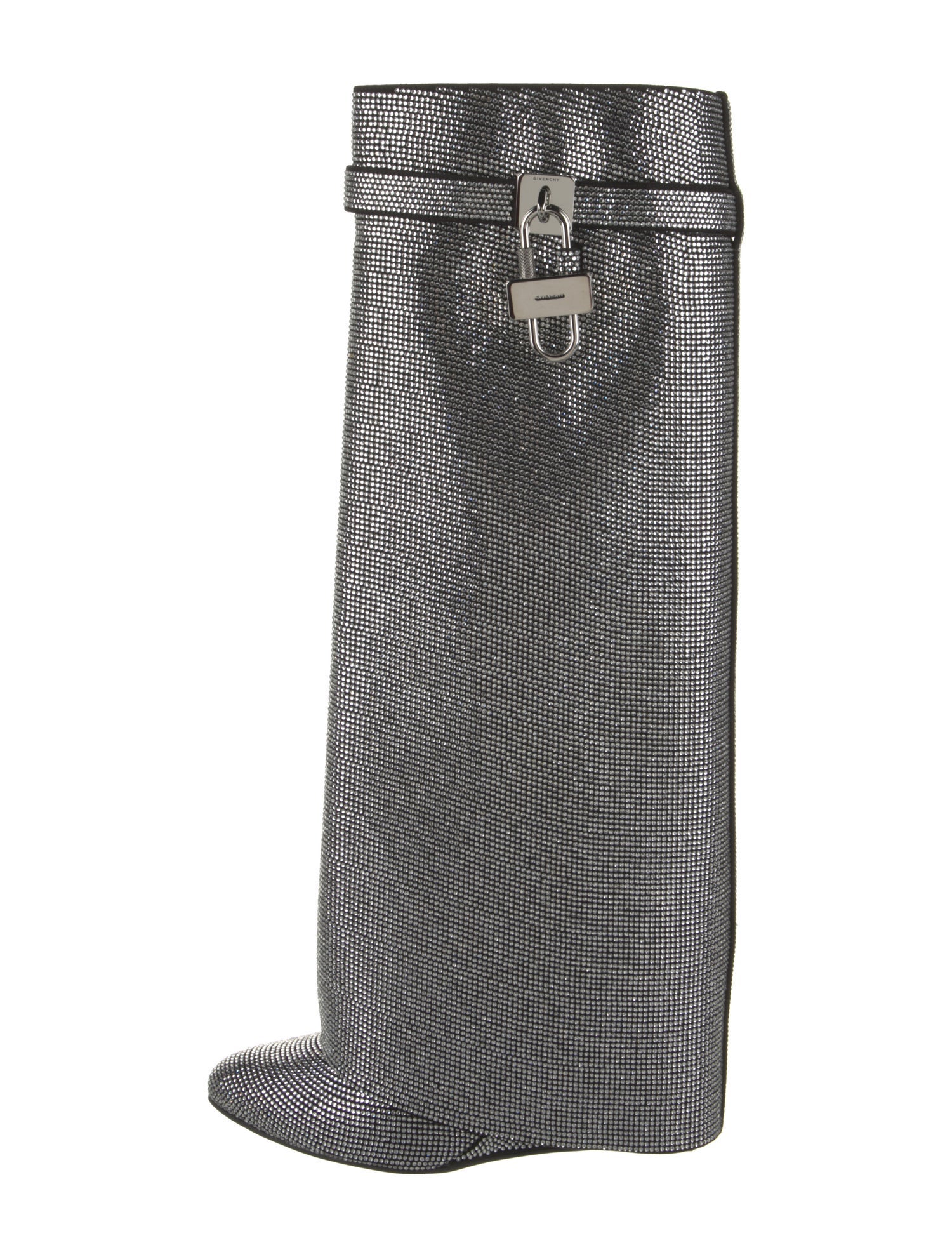 Givenchy Satin Animal Print Rain Boots