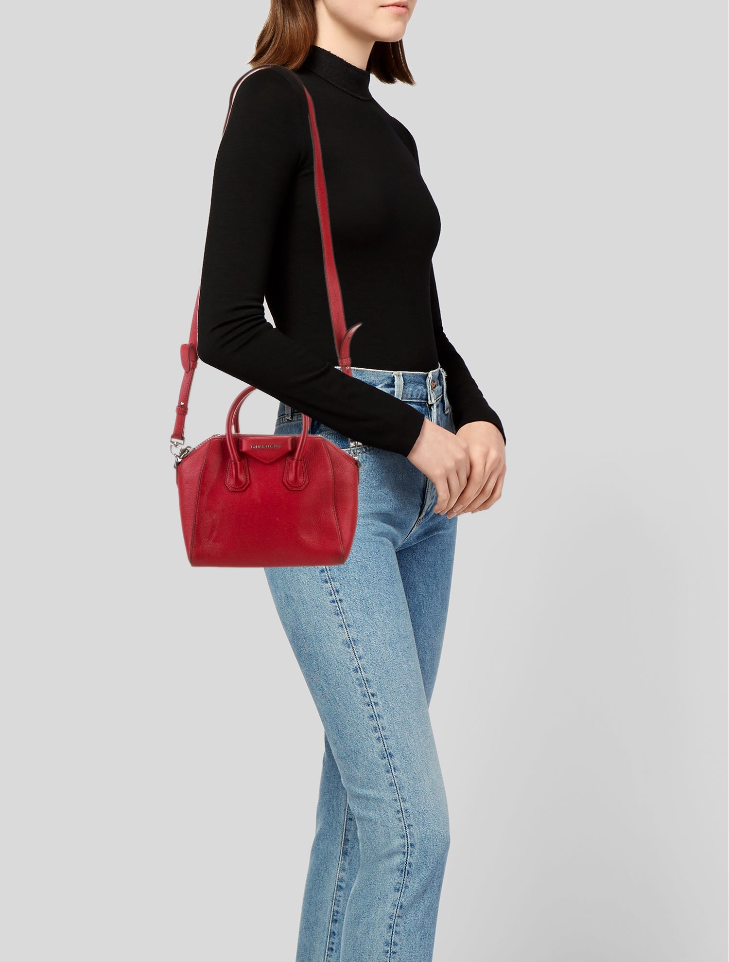 Givenchy Leather Top Handle Bag