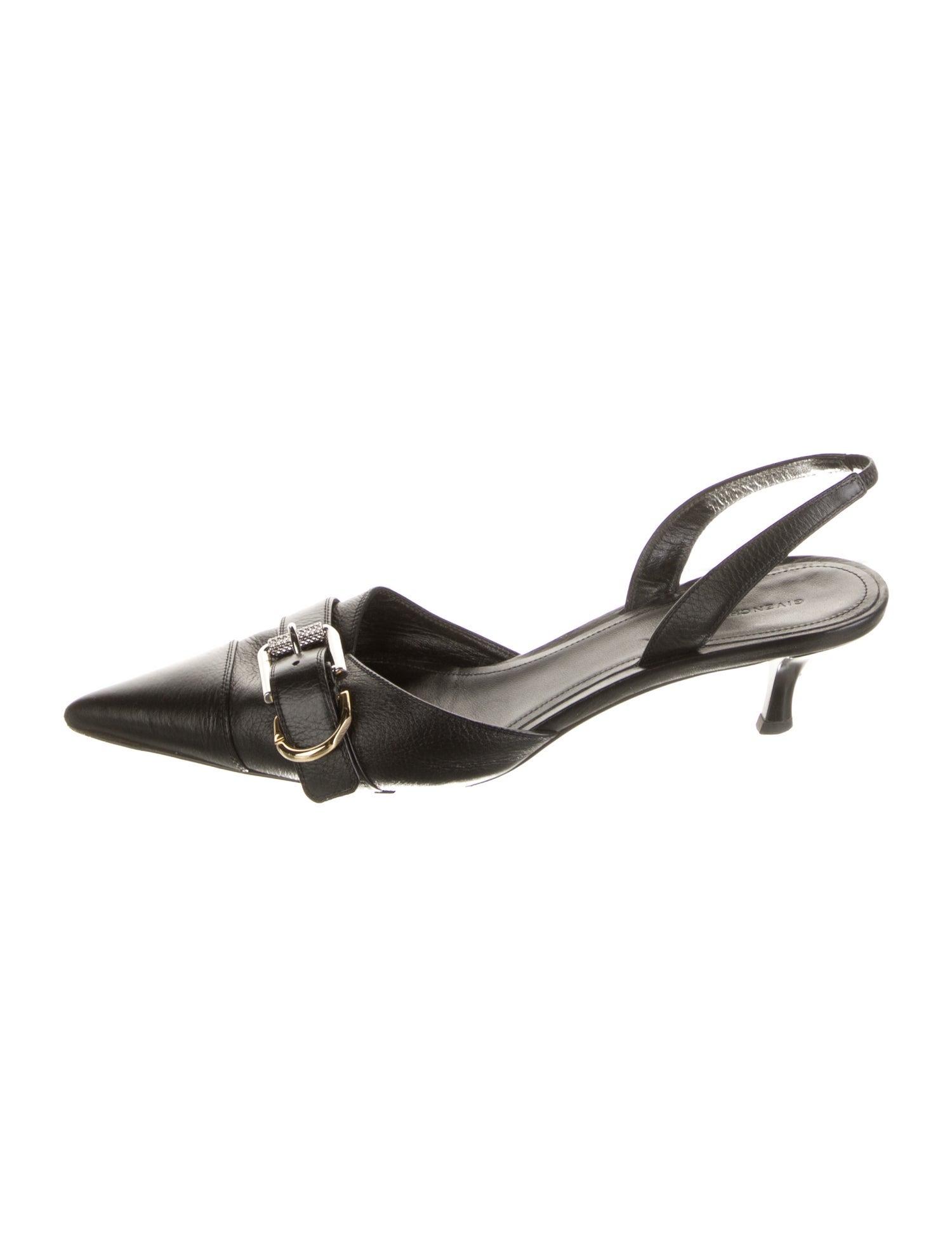 Givenchy Leather Slingback Pumps