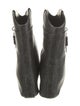 Givenchy Leather Embroidered Accent Western Boots