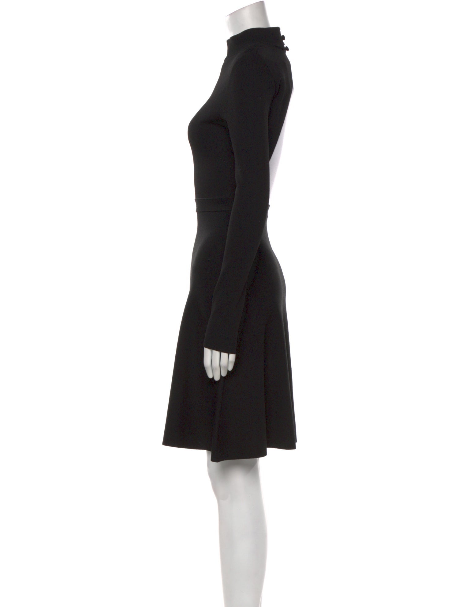 Givenchy Turtleneck Knee-Length Dress