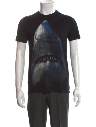 Givenchy Graphic Print Crew Neck T-Shirt