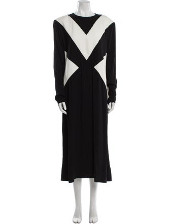 Givenchy Silk Long Dress