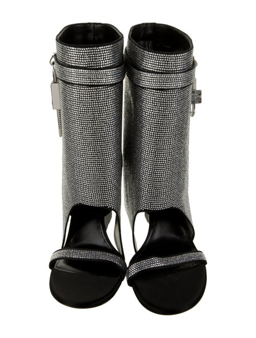 Givenchy Crystal Gladiator Sandals