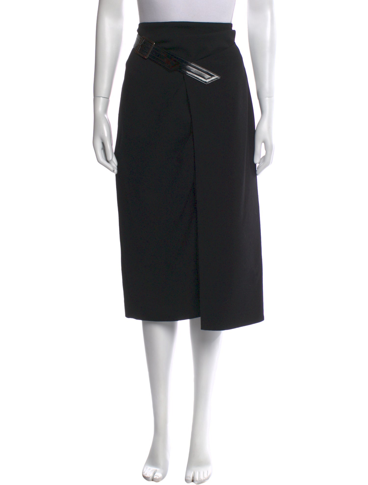 Givenchy Wool Midi Length Skirt