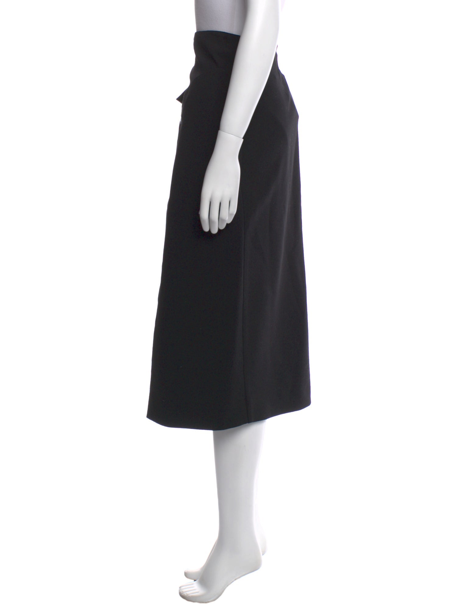 Givenchy Wool Midi Length Skirt