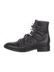 Givenchy Leather Studded Accents Combat Boots