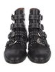 Givenchy Leather Studded Accents Combat Boots