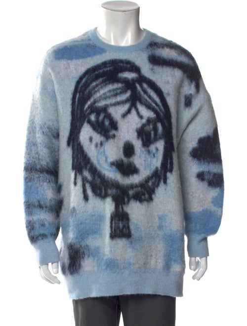 Givenchy Printed Crew Neck Pullover