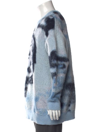 Givenchy Printed Crew Neck Pullover