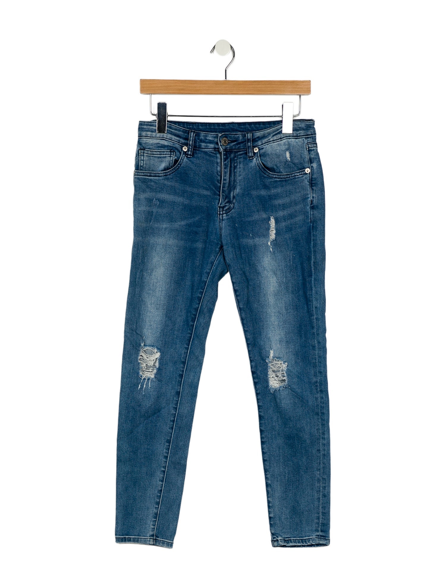 Givenchy Mid-Rise Skinny Leg Jeans