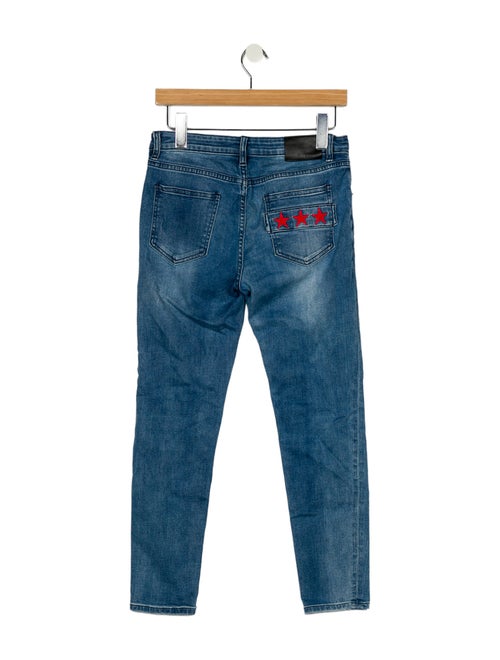 Givenchy Mid-Rise Skinny Leg Jeans