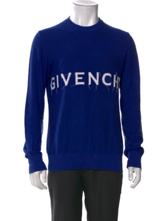 Givenchy Graphic Print Crew Neck Pullover