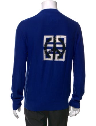 Givenchy Graphic Print Crew Neck Pullover