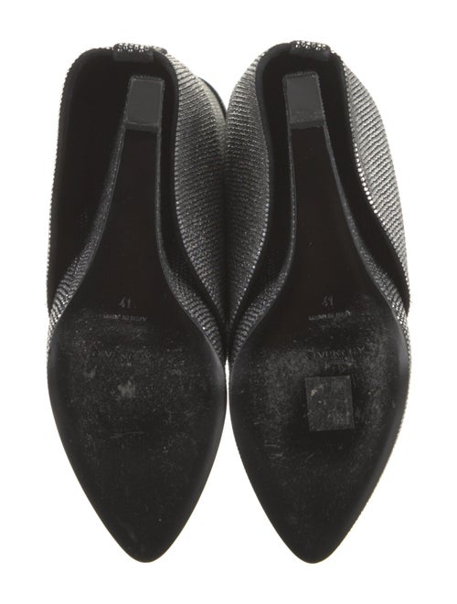 Givenchy Lambskin Crystal Embellishments Rain Boots