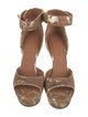 Givenchy Snakeskin Animal Print Sandals