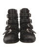 Givenchy Leather Studded Accents Combat Boots
