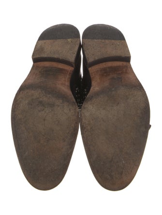 Givenchy Leather Studded Accents Combat Boots