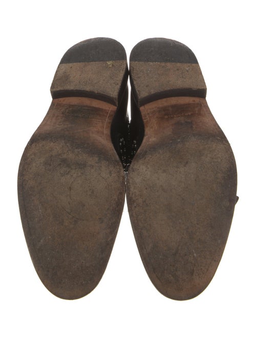 Givenchy Leather Studded Accents Combat Boots