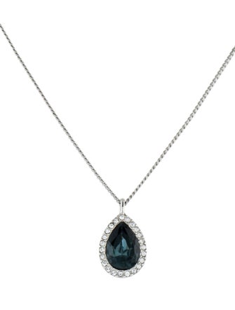 Givenchy Crystal Pendant Necklace