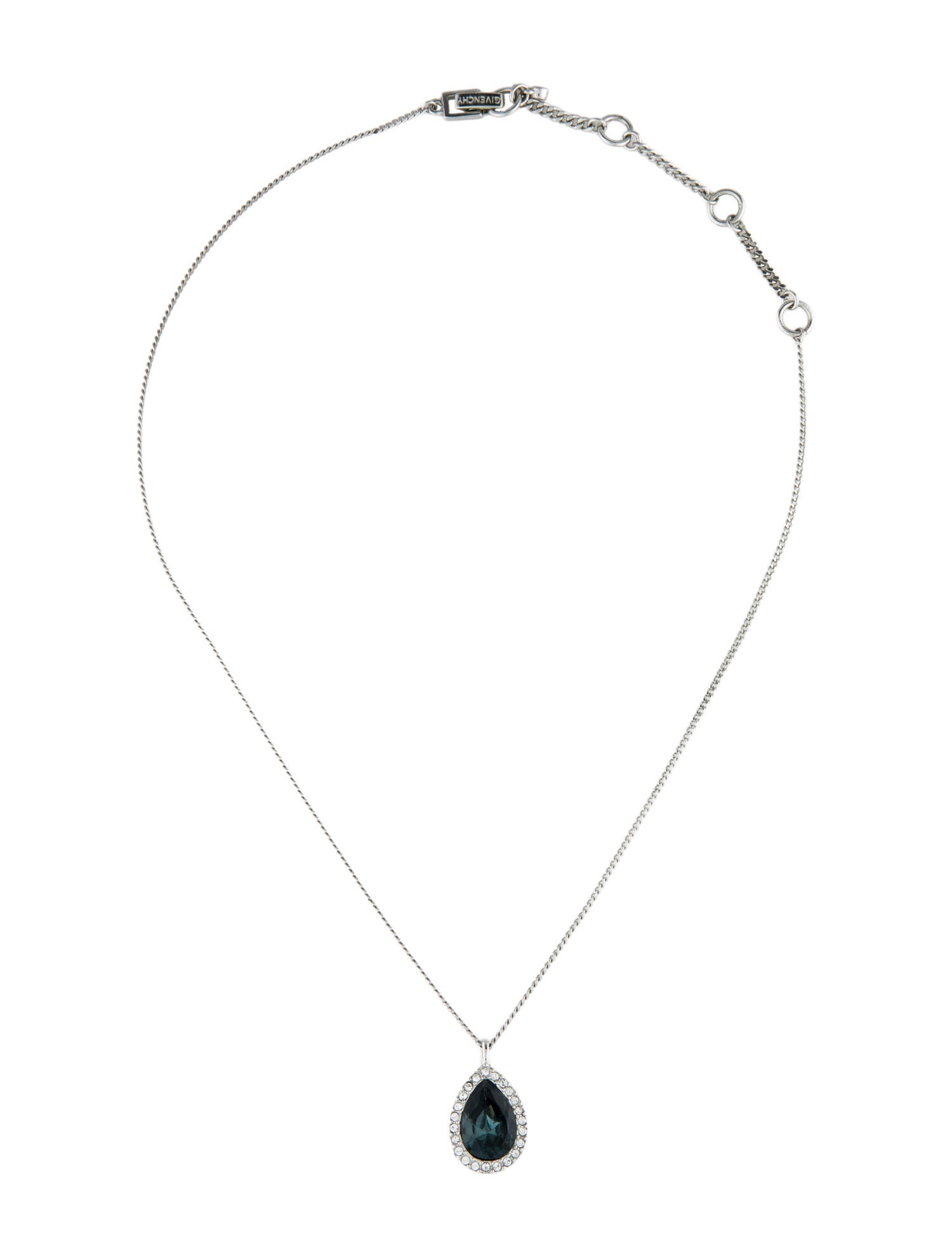 Givenchy Crystal Pendant Necklace