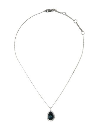 Givenchy Crystal Pendant Necklace