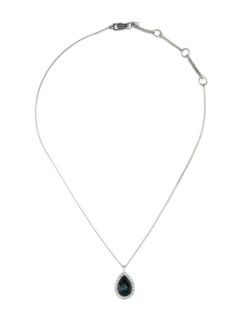Givenchy Crystal Pendant Necklace