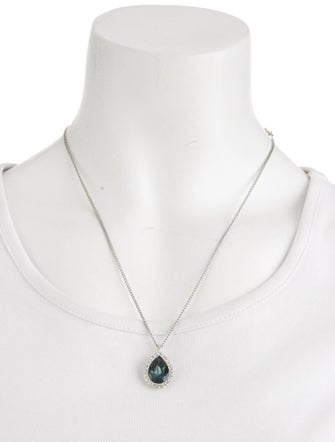 Givenchy Crystal Pendant Necklace
