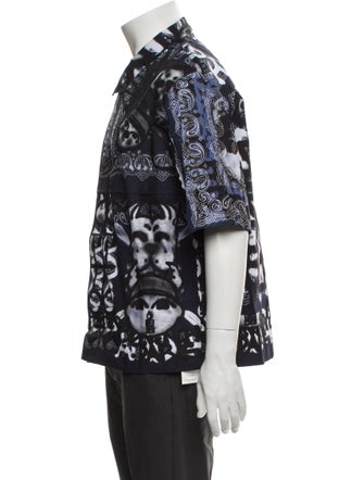 Givenchy Floral Print Short Sleeve Shirt