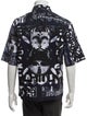 Givenchy Floral Print Short Sleeve Shirt