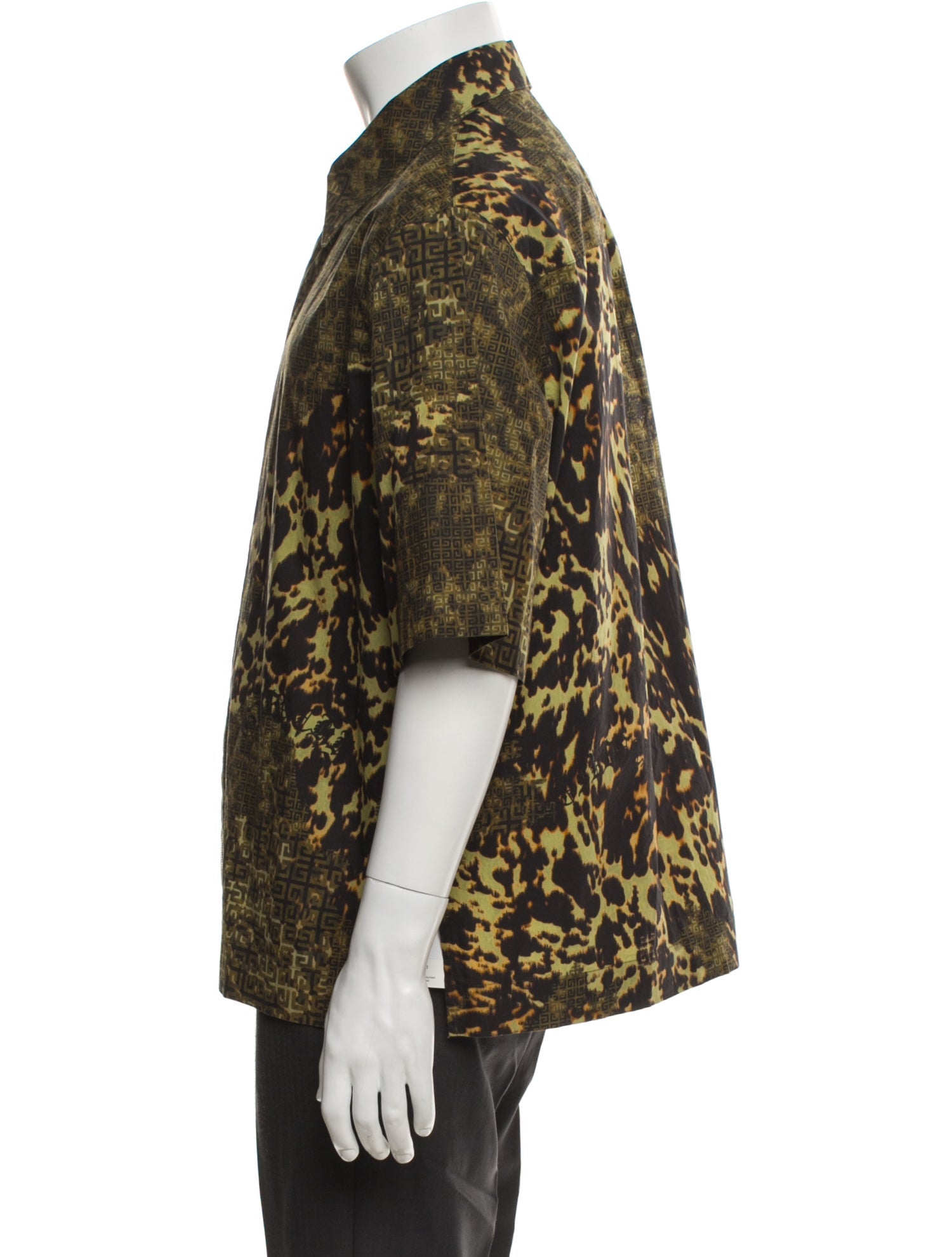 Givenchy Animal Print Trucker Jacket