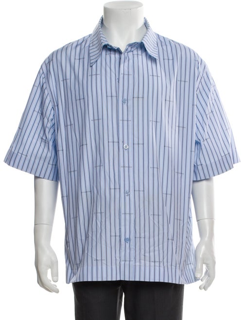 Givenchy Striped Short Sleeve Shirt