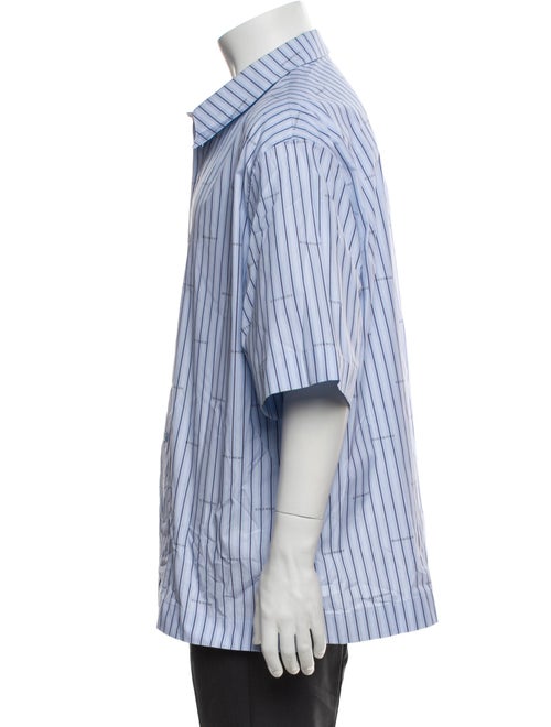 Givenchy Striped Short Sleeve Shirt